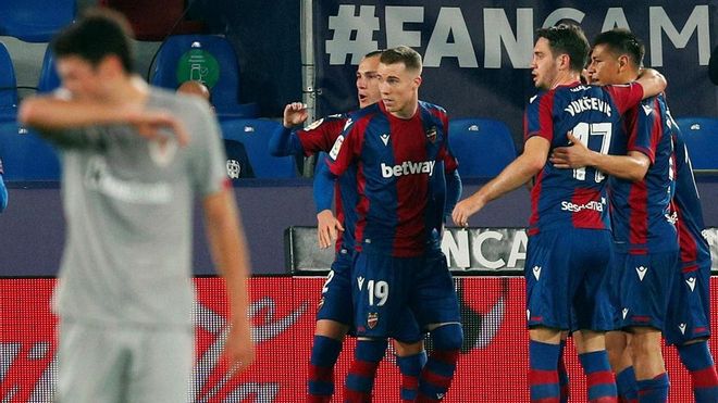 El empate del Levante en San Mamés, un resultado clave El empate del Levante en San Mamés, un resultado clave