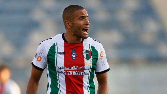 Benegas, actual jugador del Palestino Benegas, actual jugador del Palestino