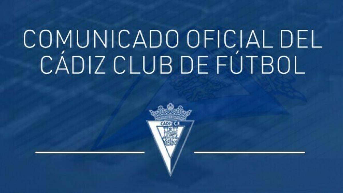 Comunicado oficial del Cádiz CF