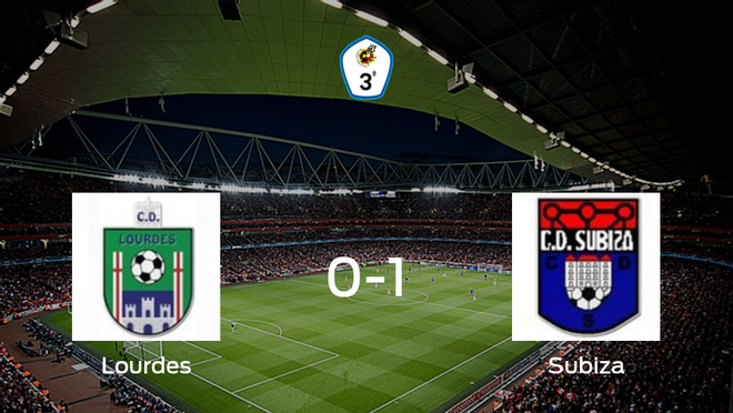El Subiza gana 0-1 al Lourdes y se lleva los tres puntos El Subiza gana 0-1 al Lourdes y se lleva los tres puntos