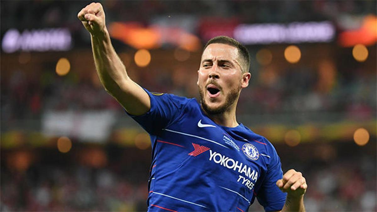 Para guardar: La exhibición de Hazard para despedirse del Chelsea