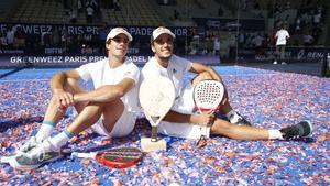 Ale Galán y Juan Lebrón ganaron el año pasado en Roland Garros