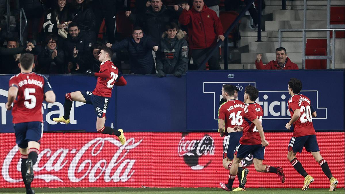 Osasuna - Maiorca |  Il gol di Aimar Oroz