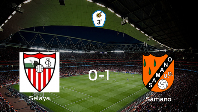El Sámano vence 0-1 en casa del Selaya El Sámano vence 0-1 en casa del Selaya