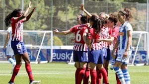 Encuentro entre Atlético de Madrid y Real Sociedad de la Liga Iberdrola Encuentro entre Atlético de Madrid y Real Sociedad de la Liga Iberdrola