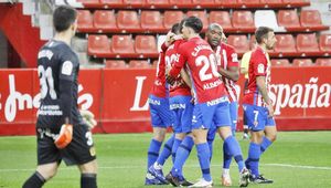 El Sporting de Gijón ha hilvanado cuatro jornadas seguidas sumando puntos El Sporting de Gijón ha hilvanado cuatro jornadas seguidas sumando puntos