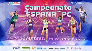 El cartel de los Campeonatos de España en su edición de 2021. El cartel de los Campeonatos de España en su edición de 2021.