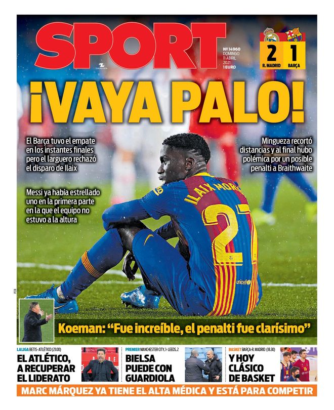 Esta es nuestra portada de hoy Esta es nuestra portada de hoy