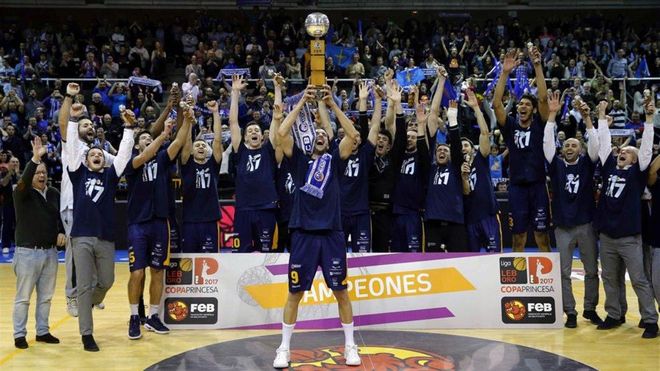 Oviedo Baloncesto ganó la Copa Princesa de Asturias en el año 2017 Oviedo Baloncesto ganó la Copa Princesa de Asturias en el año 2017