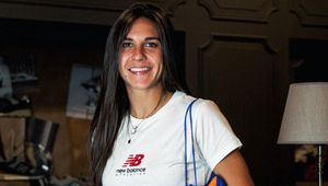 Marta Cardona, en su entrevista a New Balance Marta Cardona, en su entrevista a New Balance