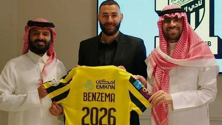 El club saudí Al Ittihad anuncia el fichaje de Benzema por tres temporadas