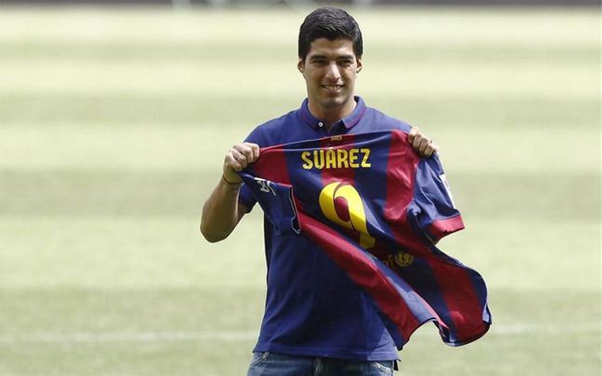 Luis Suárez lidera los traspasos del año con 253 millones de coste Luis Suárez lidera los traspasos del año con 253 millones de coste
