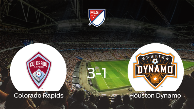 Triunfo del Colorado Rapids frente al Houston Dynamo (3-1) Triunfo del Colorado Rapids frente al Houston Dynamo (3-1)