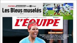 La portada de LÉquipe de hoy La portada de LÉquipe de hoy