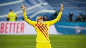 Araujo repasa su trayectoria en el Barça