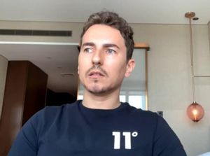 Lorenzo, durante su entrevista Lorenzo, durante su entrevista