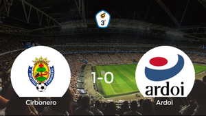 1-0: El Cirbonero se impone al CF Ardoi en casa 1-0: El Cirbonero se impone al CF Ardoi en casa