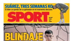 Esta es la portada de SPORT Esta es la portada de SPORT