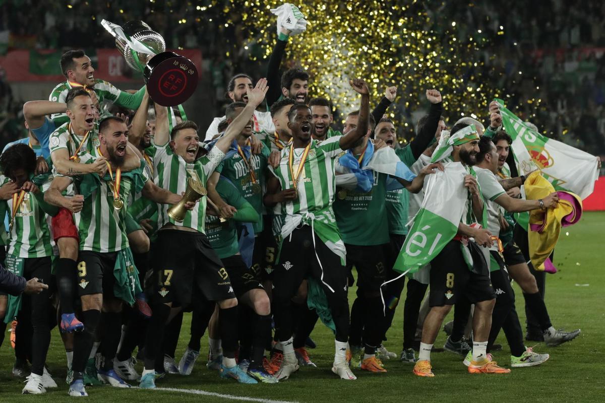 El Betis, campeón de la Copa del Rey 2022
