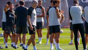 Entrenamiento FC Barcelona