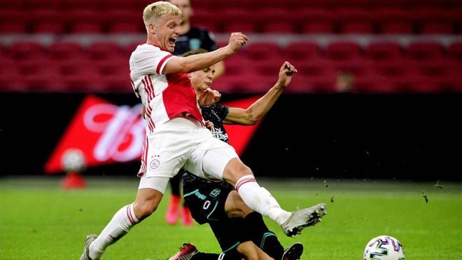 Van de Beek puede llegar de la mano de Koeman Van de Beek puede llegar de la mano de Koeman