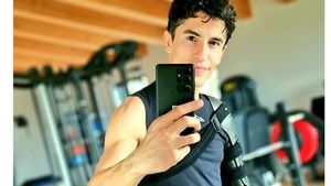 Marc Márquez ha vuelto al gimnasio Marc Márquez ha vuelto al gimnasio