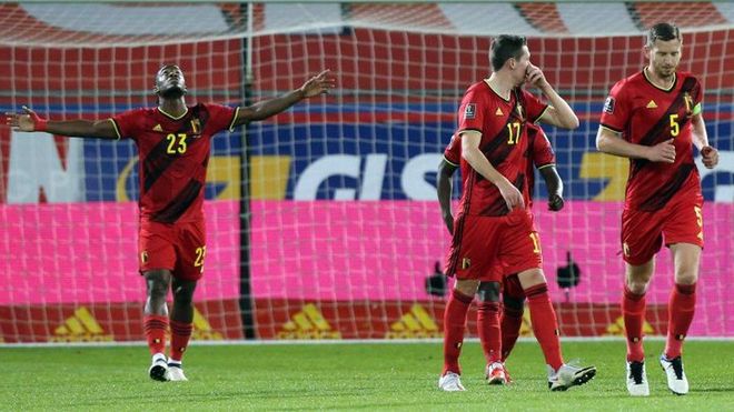 La selección de fútbol de Bélgica no pierde una disputa desde octubre del año pasado La selección de fútbol de Bélgica no pierde una disputa desde octubre del año pasado