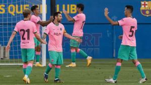 Fotos Fc Barcelona 3 Girona Fc 1 Amistoso Pretemporada