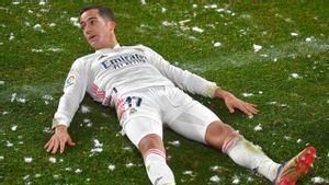 Lucas Vázquez, durante el partido ante Osasuna Lucas Vázquez, durante el partido ante Osasuna