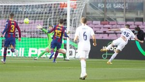 Fede Valverde fusiló a Neto a los cinco minutos de empezar el clásico Fede Valverde fusiló a Neto a los cinco minutos de empezar el clásico