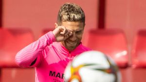 Papu Gómez, mediapunta del Sevilla Papu Gómez, mediapunta del Sevilla