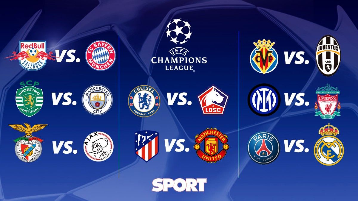 Sorteo Octavos Champions League | Todos los emparejamientos de los octavos  de Champions