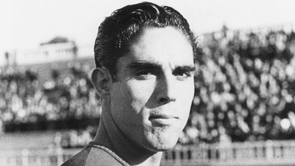 Mariano Martín, del que se han cumplido 100 años de su nacimiento, marcó una época en la delantera del FC Barcelona