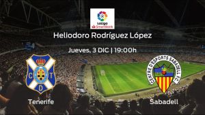 Previa del partido: Tenerife - Sabadell Previa del partido: Tenerife - Sabadell
