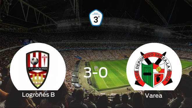 El Logroñés B consigue los tres puntos en casa tras pasar por encima del Varea (3-0) El Logroñés B consigue los tres puntos en casa tras pasar por encima del Varea (3-0)