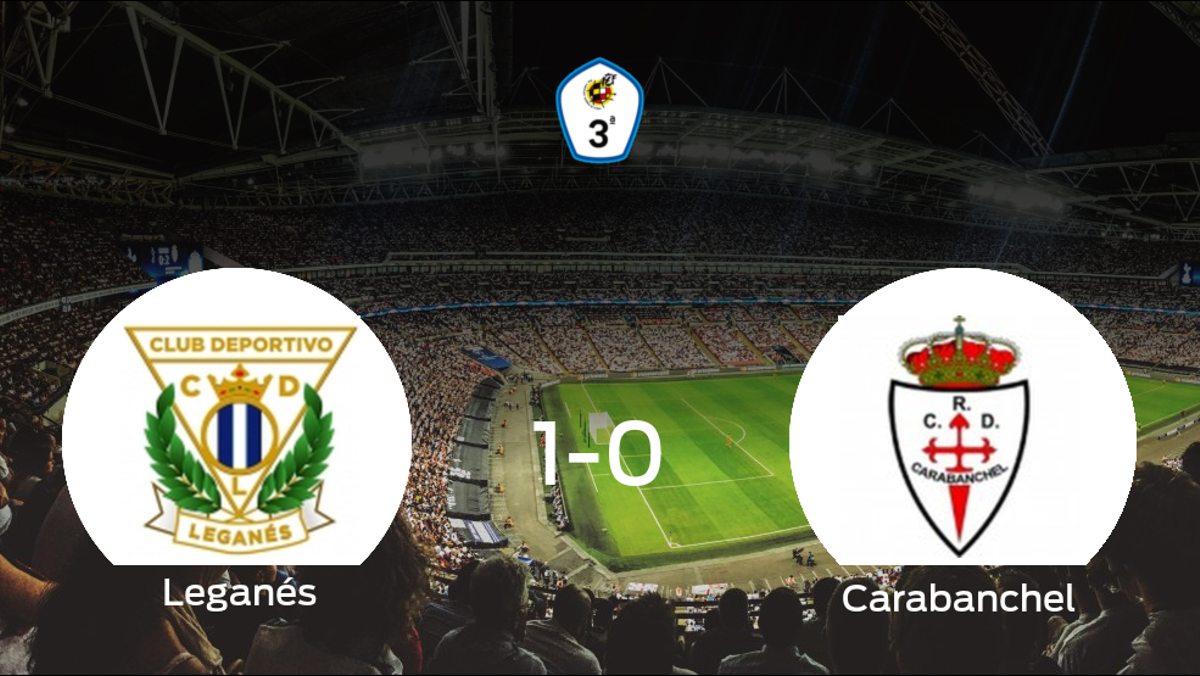 El Leganés B gana por 1-0 al Real Carabanchel El Leganés B gana por 1-0 al Real Carabanchel