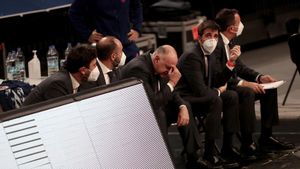Pablo Laso se lamenta Pablo Laso se lamenta