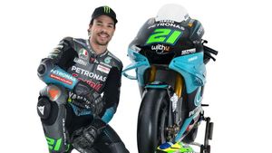 Franco Morbidelli, con la Yamaha del Petronas Franco Morbidelli, con la Yamaha del Petronas
