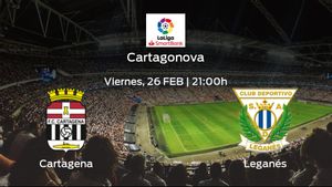Previa del partido: el Cartagena recibe en su feudo al Leganés Previa del partido: el Cartagena recibe en su feudo al Leganés