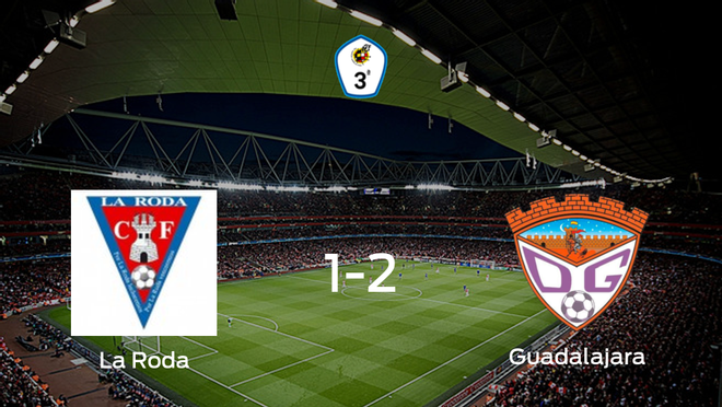 El Guadalajara se lleva el triunfo después de vencer 1-2 a La Roda El Guadalajara se lleva el triunfo después de vencer 1-2 a La Roda