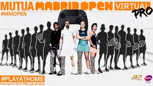 El cartel del Mutua Madrid Open Virtual Pro El cartel del Mutua Madrid Open Virtual Pro