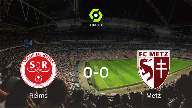 El Stade de Reims y el FC Metz concluyen su enfrentamiento en el Auguste-Delaune sin goles (0-0) El Stade de Reims y el FC Metz concluyen su enfrentamiento en el Auguste-Delaune sin goles (0-0)