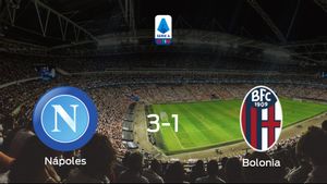 Tres puntos para el equipo local: Nápoles 3-1 Bolonia Tres puntos para el equipo local: Nápoles 3-1 Bolonia
