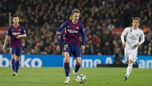 Frenkie de Jong confía en ganar su primer Barça-Real Madrid Frenkie de Jong confía en ganar su primer Barça-Real Madrid