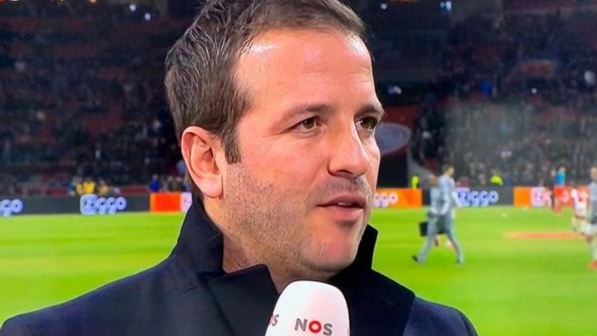 Van der Vaart, en NOS Van der Vaart, en NOS