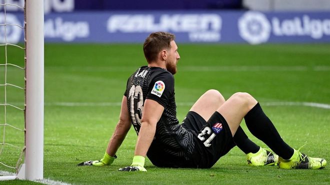 Oblak ha encajado veinte goles en este campeonato liguero Oblak ha encajado veinte goles en este campeonato liguero
