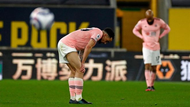 Los jugadores del Sheffield lamentan la derrota Los jugadores del Sheffield lamentan la derrota