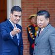 Archivo - The President of the Spanish Government, Pedro Sanchez, receives the President of the Republic of China, Xi Jinping, at the Moncloa Palace, Madrid, Spain. November, 28th 2018.