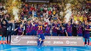 El Barça logró en Guadalajara la segunda Supercopa de su historia El Barça logró en Guadalajara la segunda Supercopa de su historia