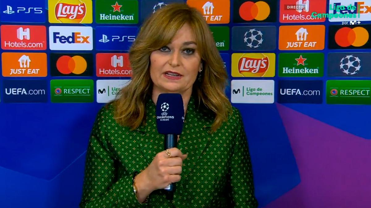 Mónica Marchante contó cómo reaccionó Al-Khelaïfi tras la remontada del Real Madrid
